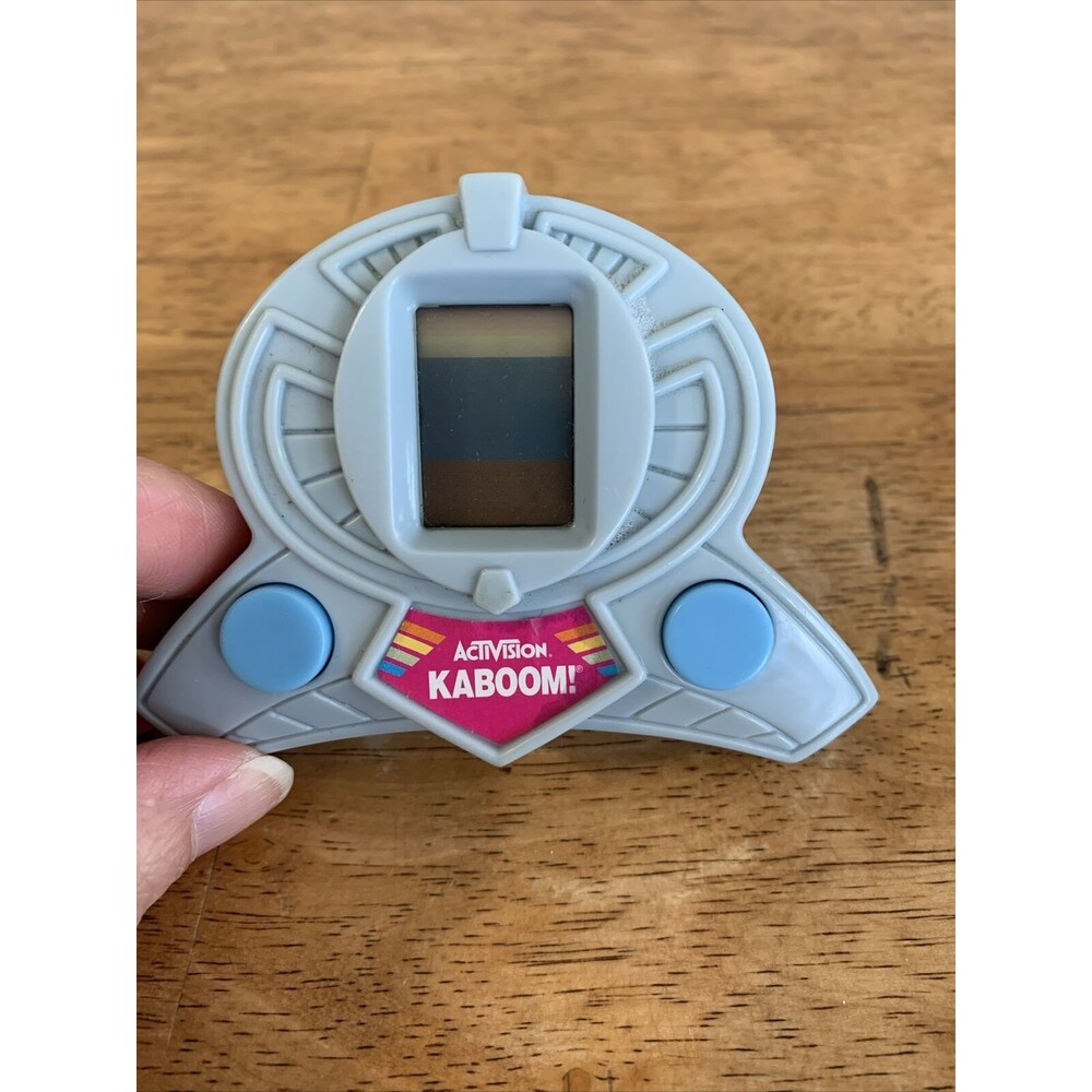 Activision Kaboom! Vtg 1981 Handheld Electronic Burger King Kids Meal Toy Works!